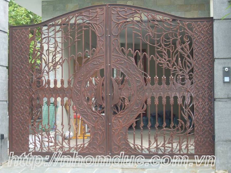 Cổng nhôm đúc GAT 1114, nhôm đúc Biên Hòa, Đồng Nai