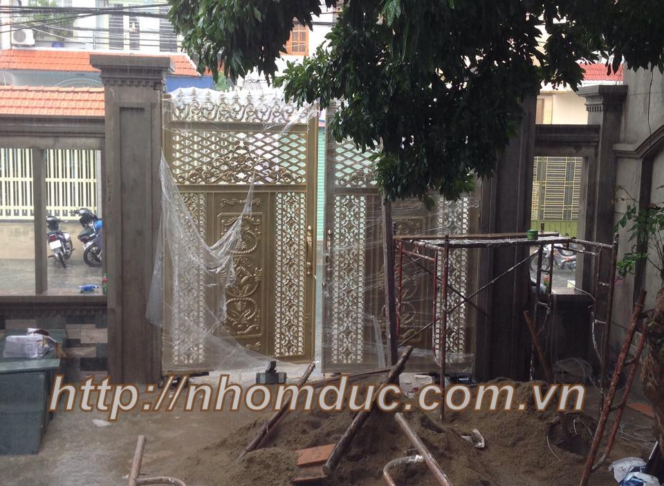 Báo giá cổng nhôm đúc - Nhôm đúc Hải Vân, Nam Định