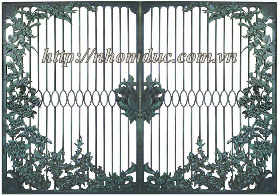Mẫu thiết kế cổng tường rào đẹp cổ điển