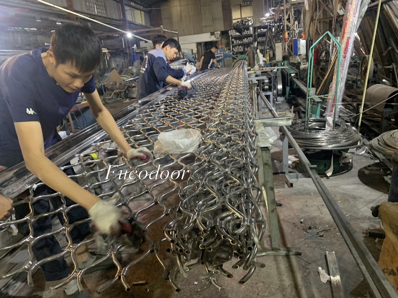 Cửa cuốn Mắt lưới inox Fuco, Cửa cuốn Mắt lưới inox Fucodoor, Cửa cuốn Mắt lưới tại Nam Định