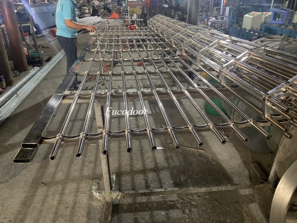 Giá cửa cuốn lưới song ngang, cửa cuốn ngang, Cửa cuốn Song Ngang tại Bắc Giang