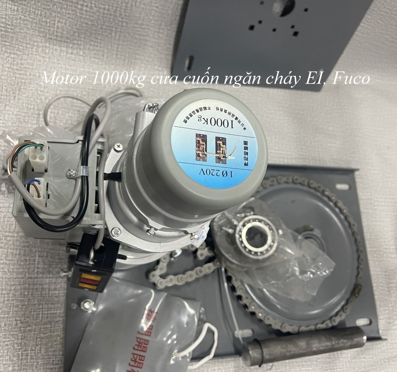 Motor cửa cuốn chống cháy, Báo giá mô tơ cửa cuốn chống cháy