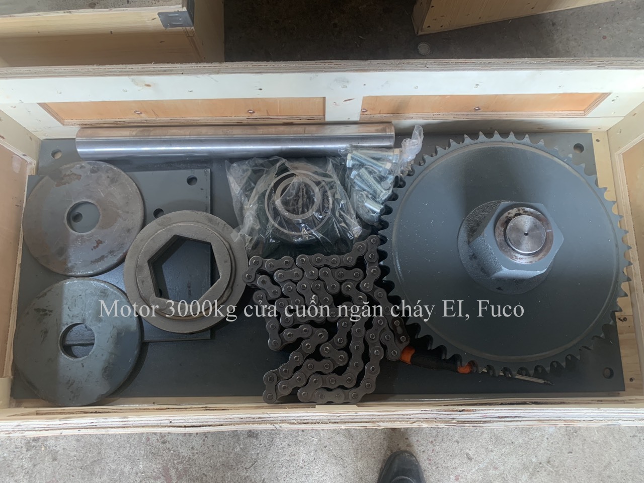 ĐẶC ĐIỂM MOTOR CỬA CUỐN CHỐNG CHÁY