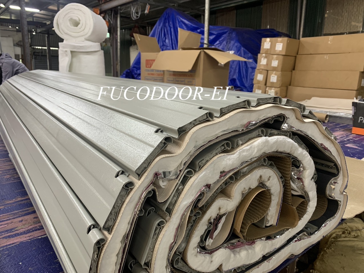 Cửa cuốn chống cháy EI 60 phút
