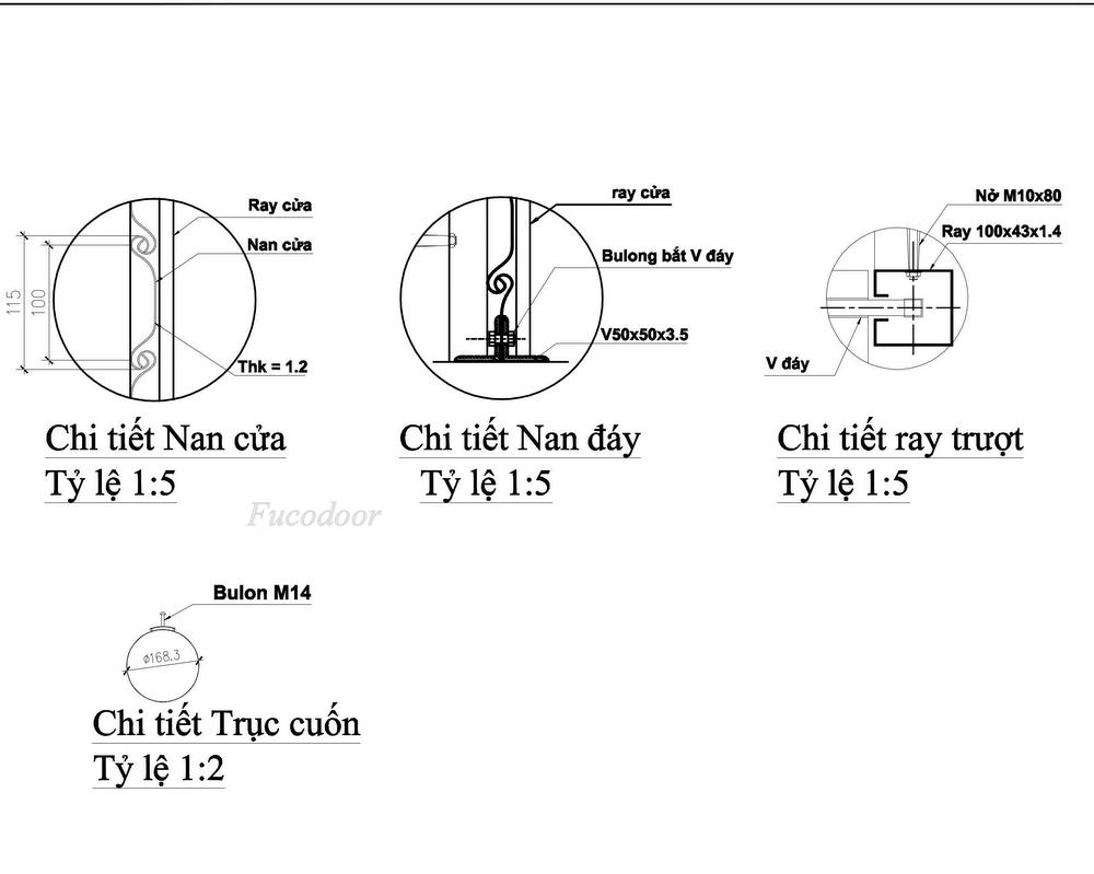 Cửa cuốn chống cháy tại Hà Nội