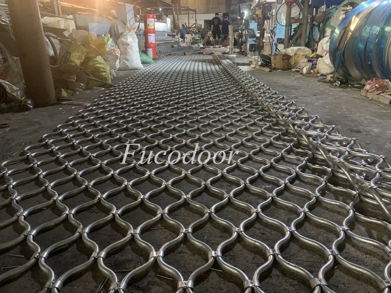 Báo giá cửa cuốn mắc võng
