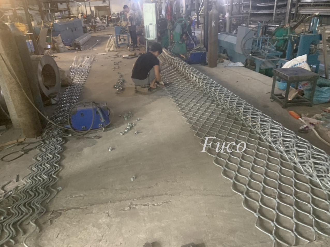 Cửa cuốn Mắt Võng tại Vĩnh Phúc, Cửa cuốn Mắt lưới sơn tĩnh điện