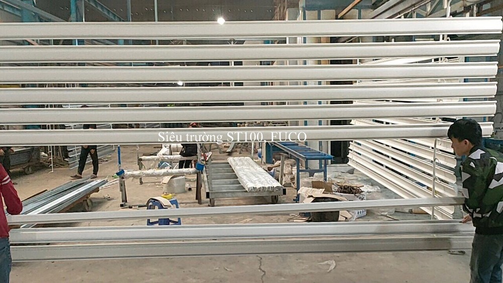 Cửa cuốn siêu trường, cửa cuốn nhà xưởng tại Hải Dương
